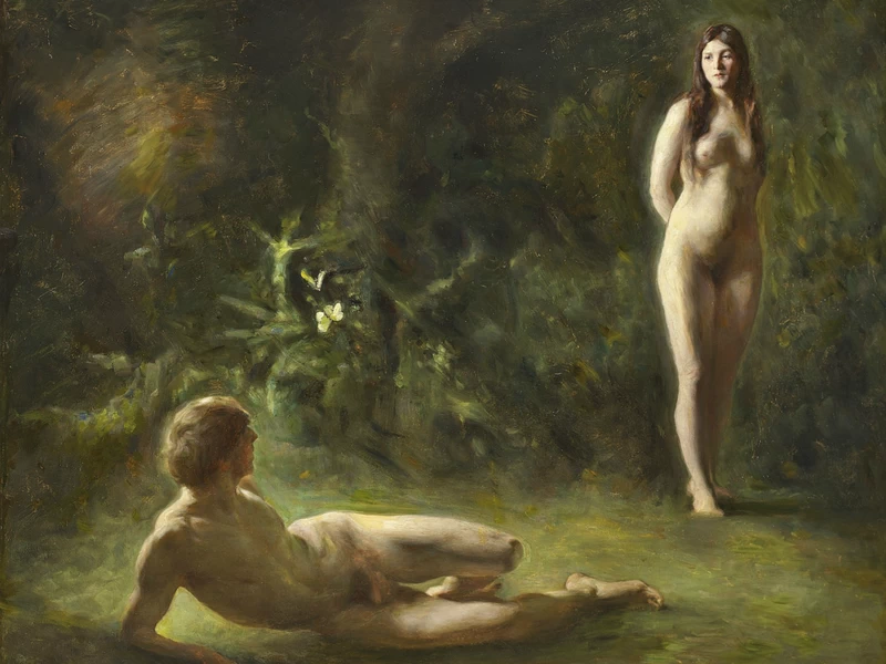 1860-Julius Paulsen - Adamo ed Eva, 1893